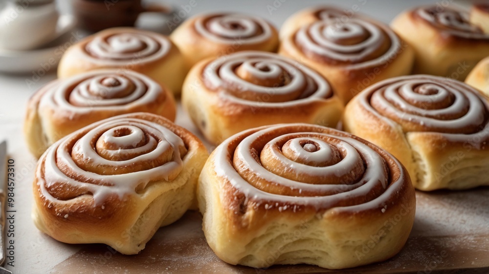 cinnamon rolls on a plate cinnamon rolls on a plate