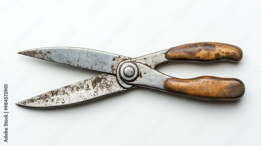 Fototapeta premium A Pair of Gardening Shears 