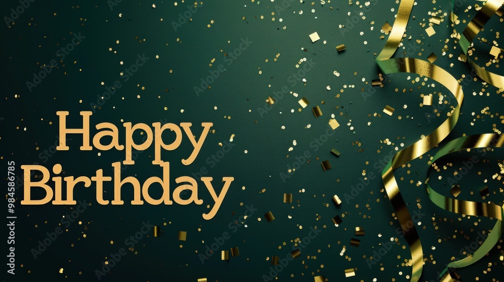 Dark green background with elegant Dark green background with elegant