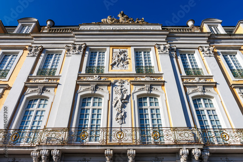 Exterior of the Augustusburg palace in Bruhl, North Rhine-Westphalia, Germany, Europe photo