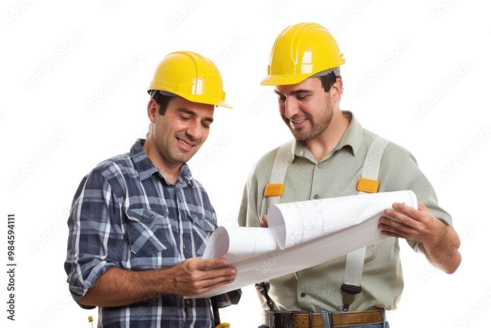 Two males standing side by side, casual setting