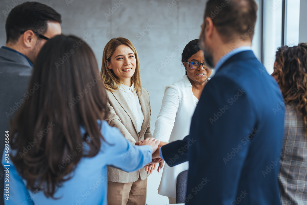 Diverse Business Team in a Successful Teamwork Meeting Diverse Business Team in a Successful Teamwork Meeting