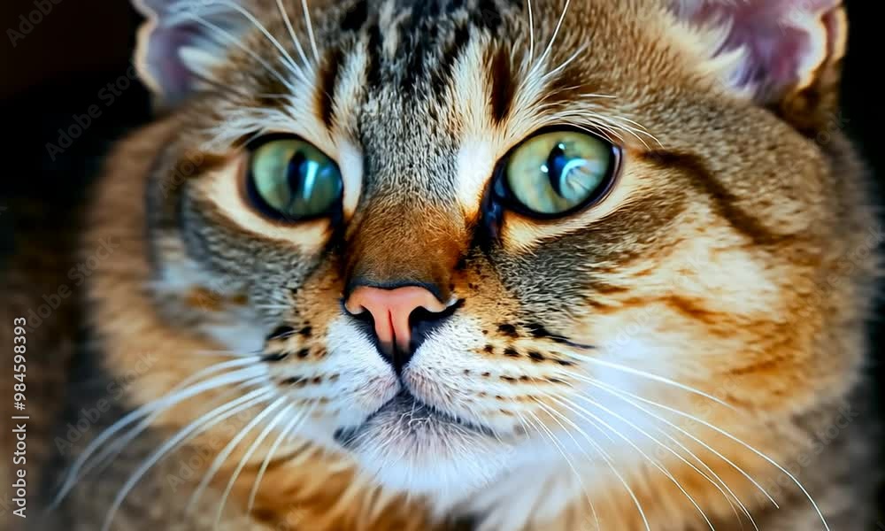 Close-up of cat faces Close-up of cat faces