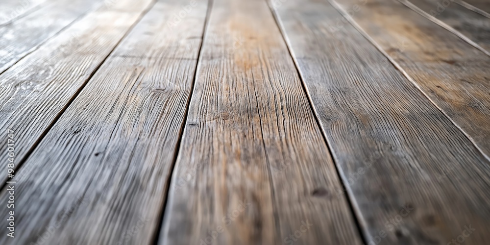 A detailed view of aged wooden planks forming a rustic, textured surface, highlighting natural grain and wear. A detailed view of aged wooden planks forming a rustic, textured surface, highlighting natural grain and wear.