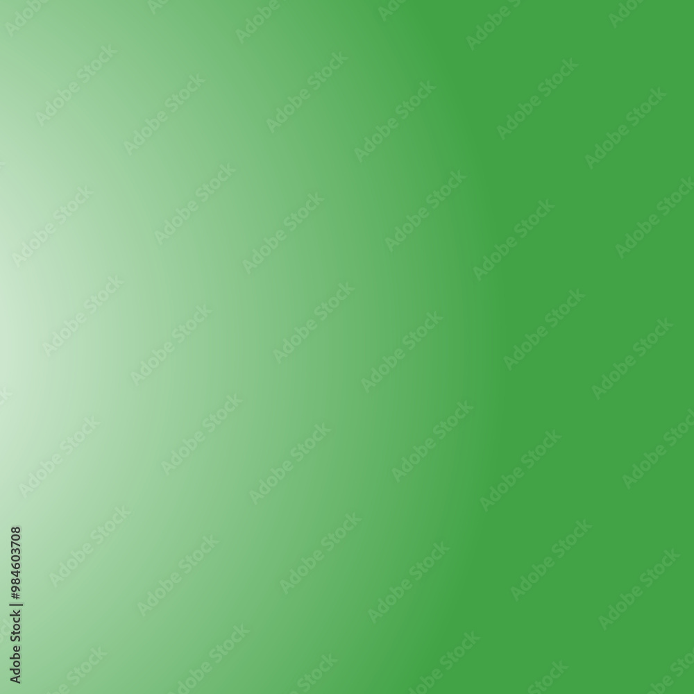 Fototapeta premium Green gradient background for design 