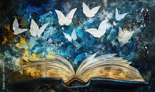The Art of Learning: Beautifully Arranged Stack of Books