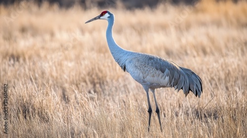 Grus canadensis in Bosque del Apache photo