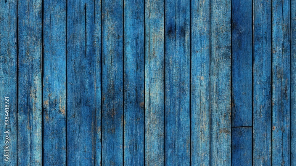 Blue wooden texture background with panel design Blue wooden texture background with panel design