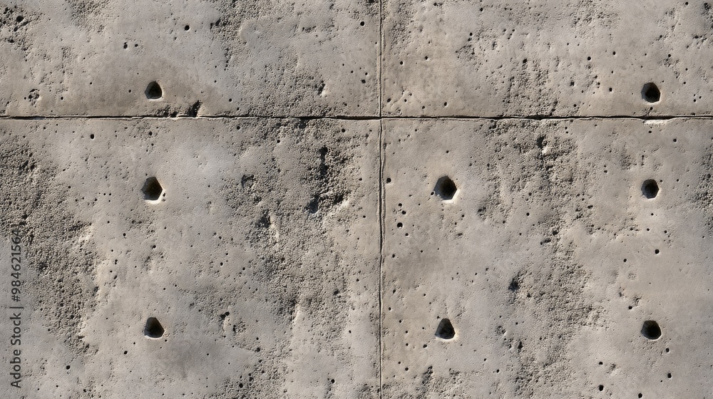 Bump texture of concrete for texture mapping