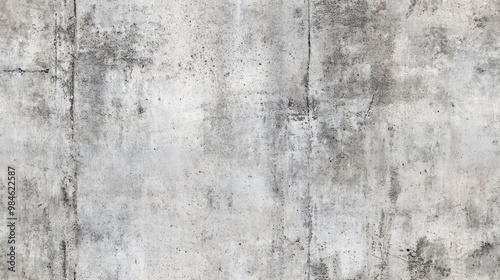 Panoramic view of textured gray concrete or cement surface suitable for background use Space available for text Graphical resource