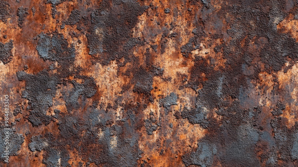 Background of weathered rusted iron surface Background of weathered rusted iron surface
