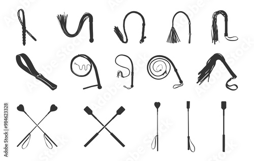 Riding crops svg, Riding crops silhouette, Horse riding crop silhouette, Horsewhip svg, Horse crops svg, Riding equestrian svg,  Riding crops vector set. 