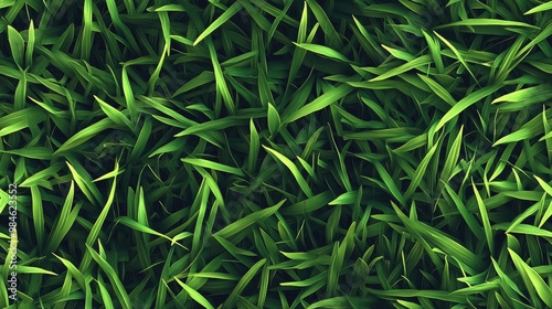 Vibrant green grass backdrop