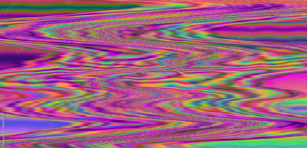 Digital glitch or a distorted video signal with sharp angles and jagged lines. Digital glitch or a distorted video signal with sharp angles and jagged lines.