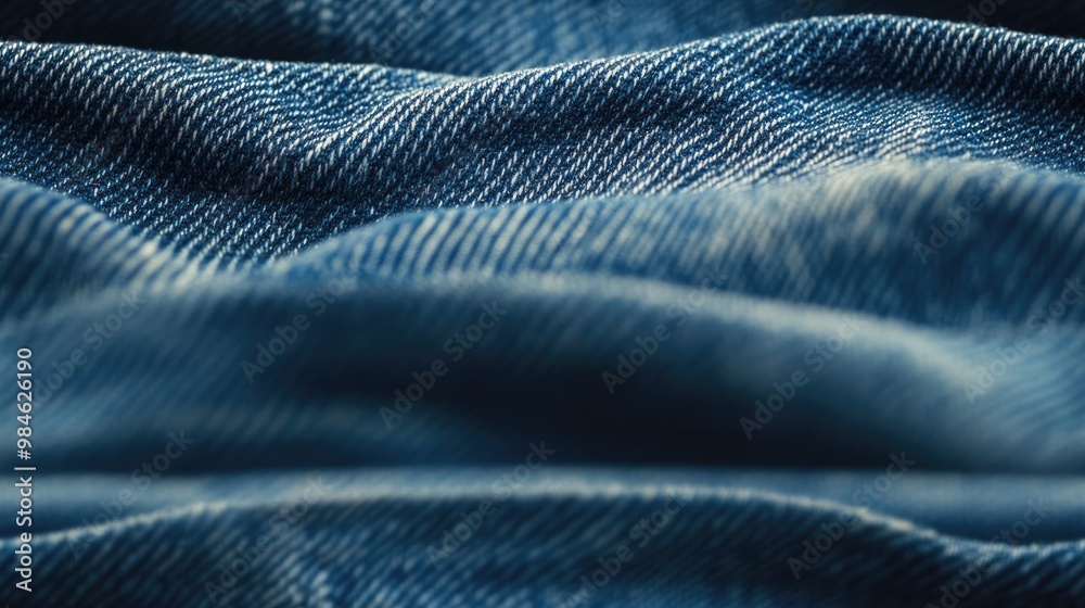 Close up of denim fabric texture Close up of denim fabric texture