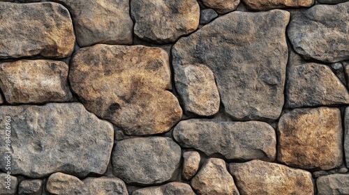 Stone wall texture and background