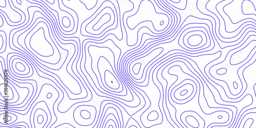 Topographic map in contour line light topographic topo contour map and ocean topographic line map. Natural printing illustrations of maps.