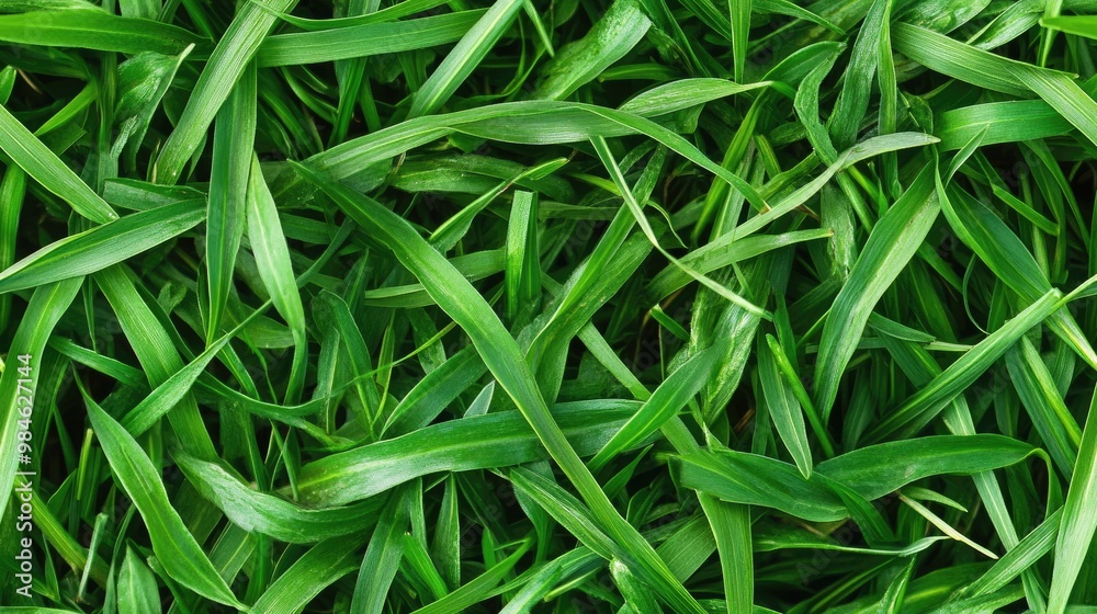 Lush Green Grass in Spring Close Up Lush Green Grass in Spring Close Up