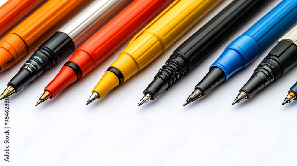 A Set of Pens for Writing and Office Use A Set of Pens for Writing and Office Use