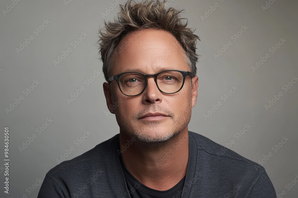 Portrait of a Middle-Aged Man Exuding Confidence and Elegance, Perfect for Professional and Lifestyle Imagery in a Casual Yet Sophisticated Setting Portrait of a Middle-Aged Man Exuding Confidence and Elegance, Perfect for Professional and Lifestyle Imagery in a Casual Yet Sophisticated Setting