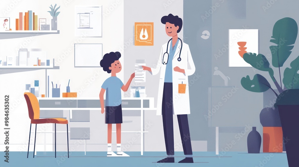 Doctor and Patient: A Medical Consultation Doctor and Patient: A Medical Consultation