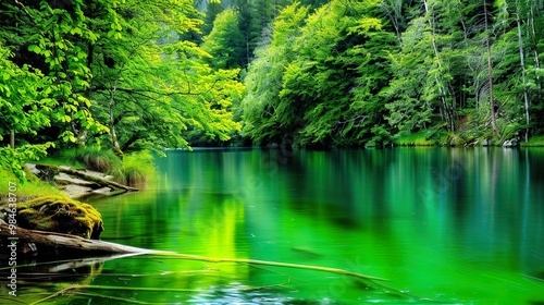 spring_Ocean_Cute_wallpaper_Green_Forest_lphone