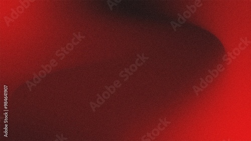 Abstract Noisy color gradient background with red and black beige design
