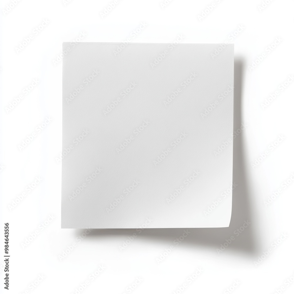 blank white paper on white background blank white paper on white background