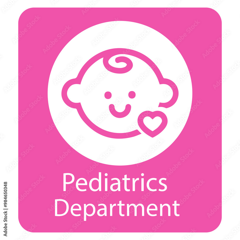 pediatrics department sign in hospital. pediatrics department sign in hospital.