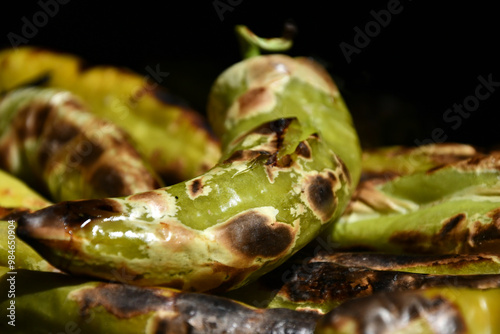 Hatch New Mexico Roasted Green Chiles