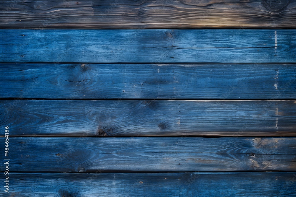 Blue background of wooden texture Blue background of wooden texture