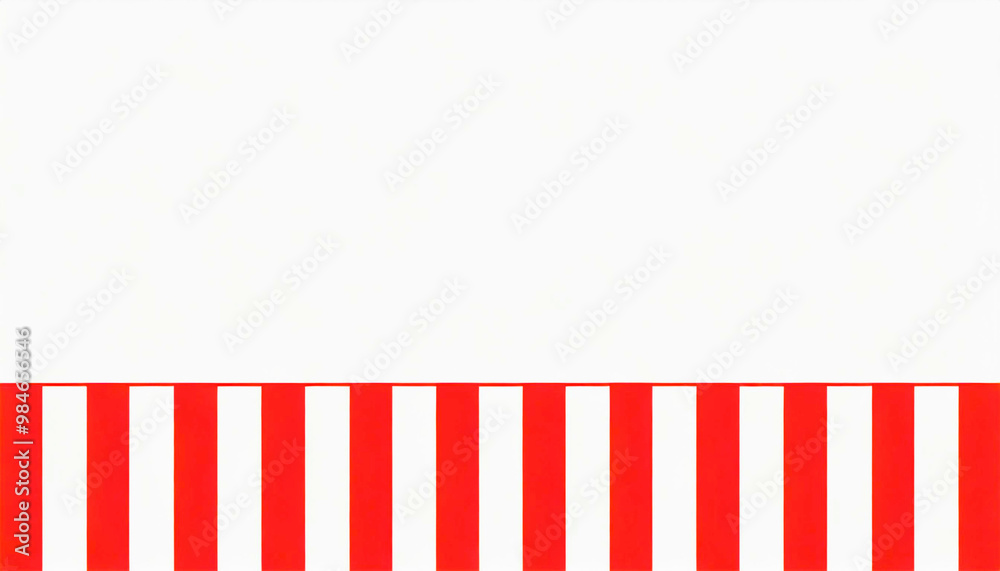 An illustration of red striped patterns on a white background.