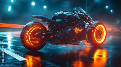 High resolution wallpaper of sleek super racing bike in action picture photo