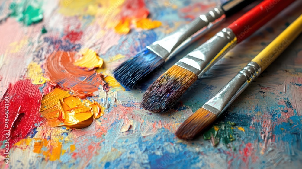 Freedom through art therapy, showing emotional healing and self-expression through creative processes Freedom through art therapy, showing emotional healing and self-expression through creative processes