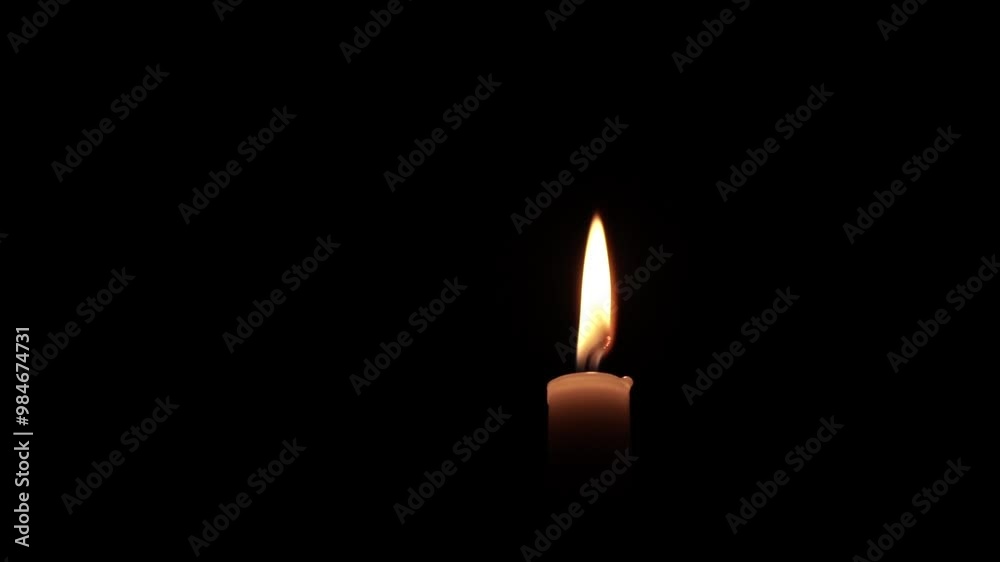 Candle Burning in Church, Restaurant, or Home Candle Burning in Church, Restaurant, or Home