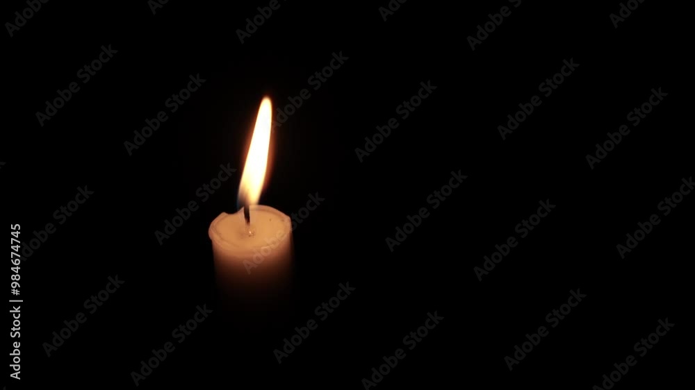 Candle Burning in Church, Restaurant, or Home Candle Burning in Church, Restaurant, or Home