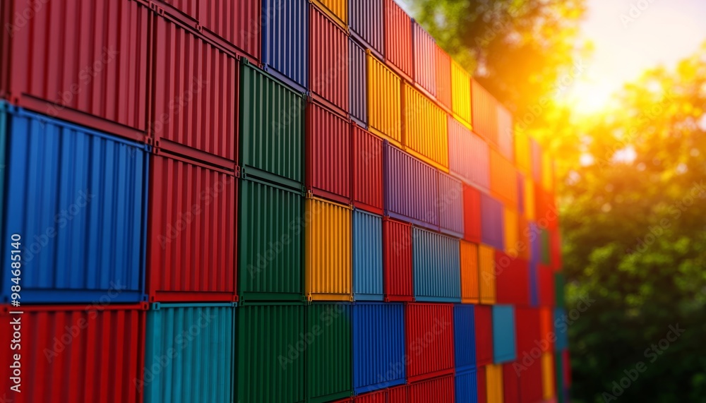 Fototapeta premium Examine the impact of trade barriers on developing economies