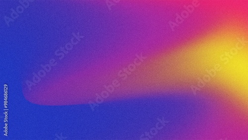 Abstract Noisy color gradient background with pink blue beige design