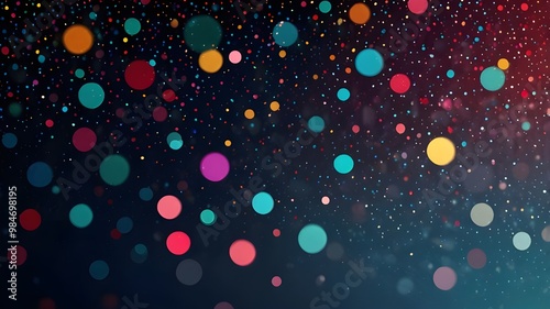 Abstract bokeh background for christmas