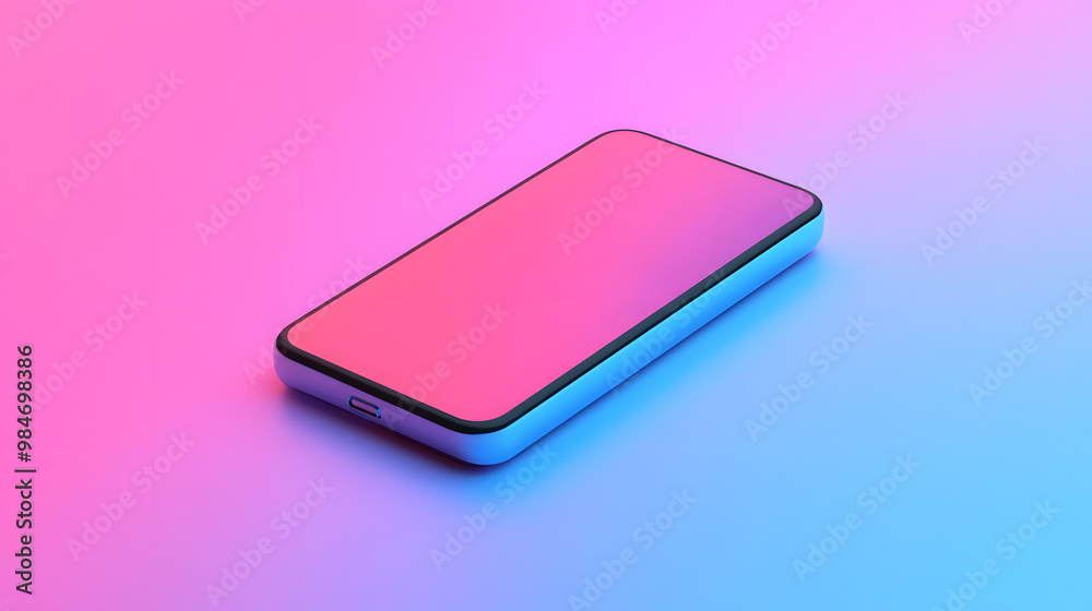 smartphone mockup. Mobile phone background. Device front view. 3D mobile phone template smartphone mockup. Mobile phone background. Device front view. 3D mobile phone template