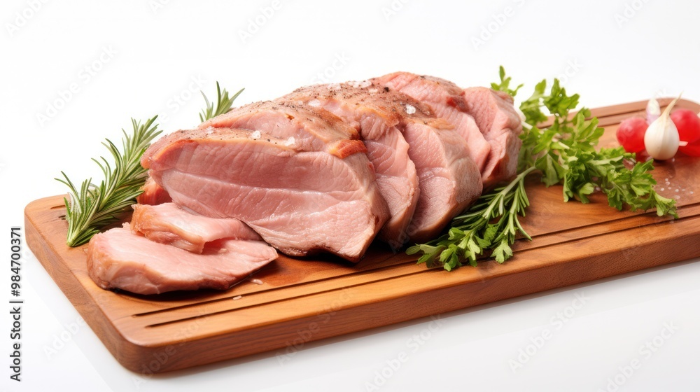 A thinly sliced pork steak, perfect for a quick and easy meal A thinly sliced pork steak, perfect for a quick and easy meal