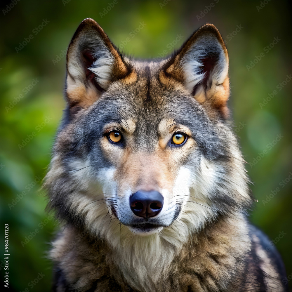 Fototapeta premium beautiful wolf