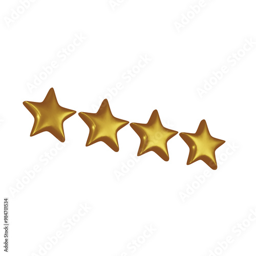 4 golden star 