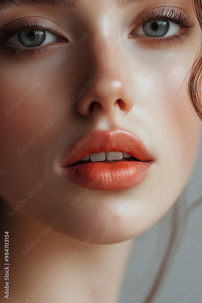 close up portrait of a woman close up portrait of a woman