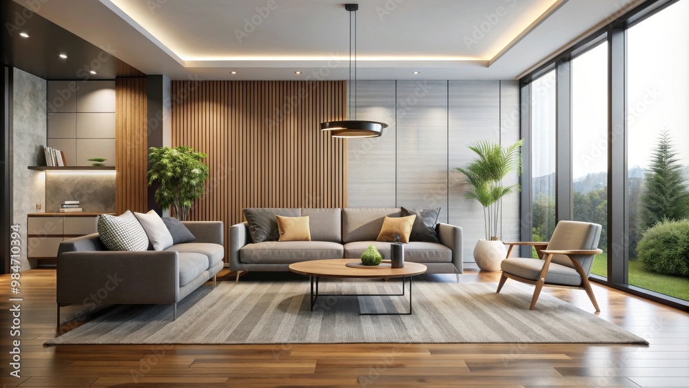 Modern living room with sleek furniture and minimalist design, modern, living room, interior, design, sleek, furniture Modern living room with sleek furniture and minimalist design, modern, living room, interior, design, sleek, furniture