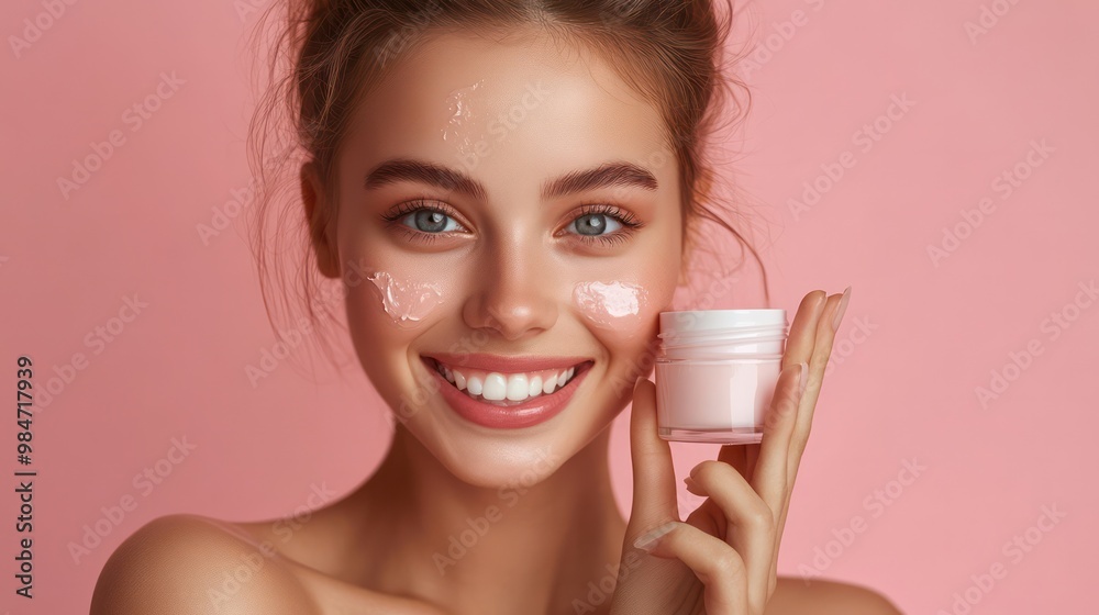 Whitening cream brightening skin tone with even application Whitening cream brightening skin tone with even application