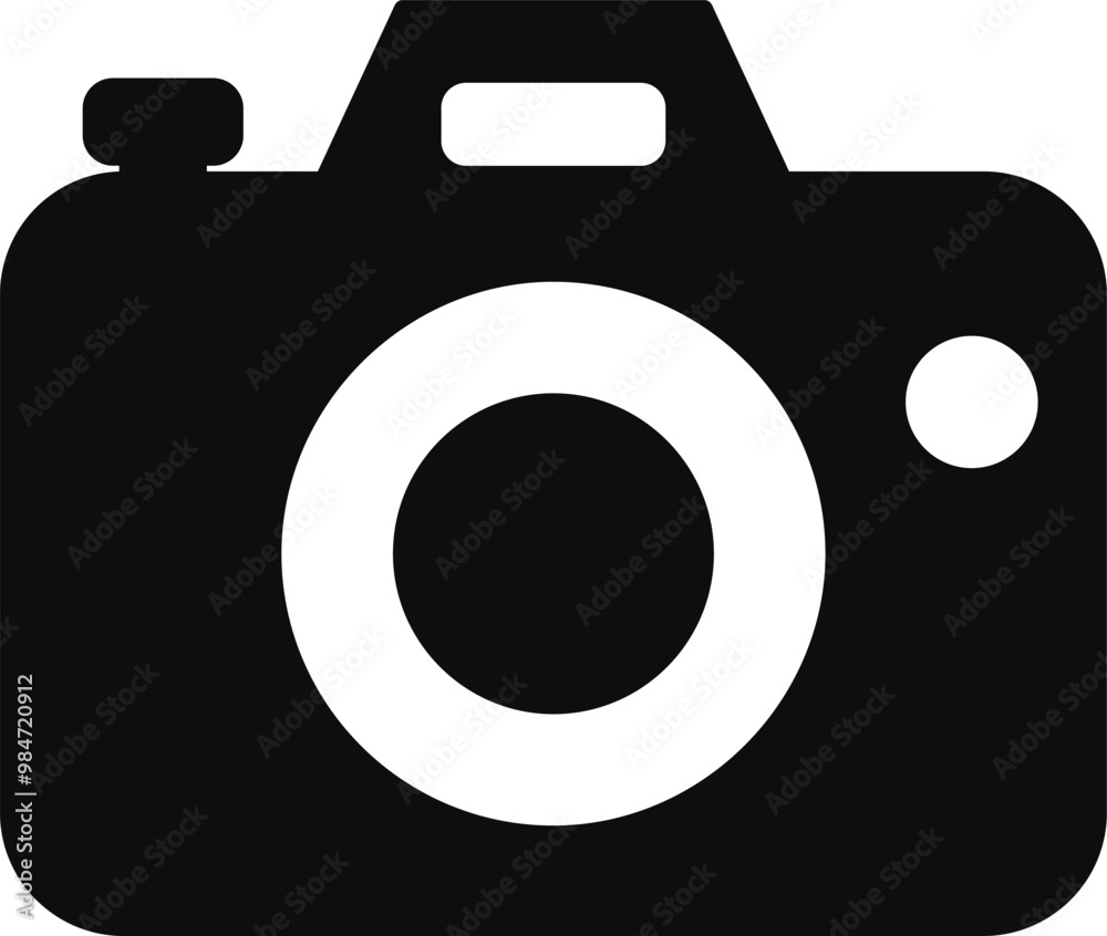 dslr camera icon silhouette vector dslr camera icon silhouette vector