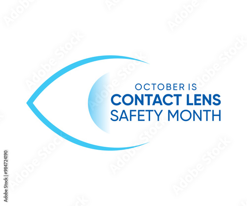 Contact Lens Safety Month is observed every October to raise awareness about the proper care and use of contact lenses.