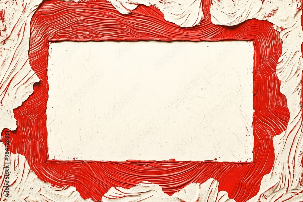 Obraz premium Colored invitation template