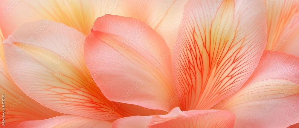 A close up of a pink flower with a yellow center A close up of a pink flower with a yellow center